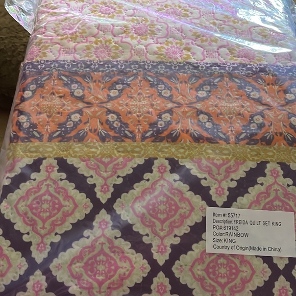 Other - King size quilt set brand new in package I have more then one if needed